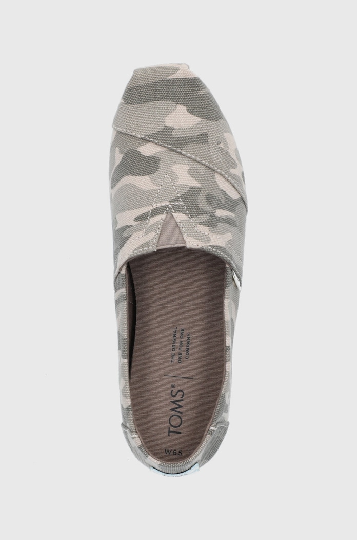Espadrilky Toms Alpargata sivá 10016101