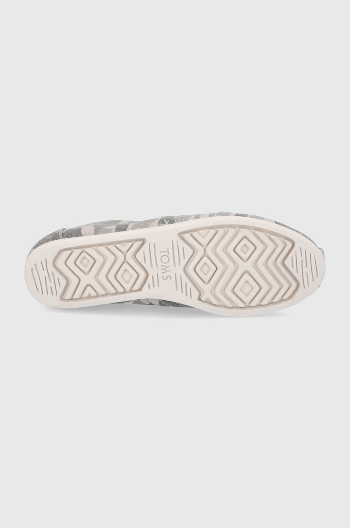 Espadrilky Toms Alpargata 10016101 sivá
