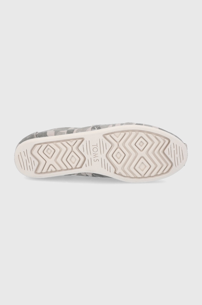 Espadrilky Toms Alpargata 10016101 sivá