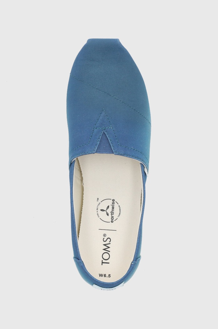 Espadrilky Toms Alpargata modrá 10016236