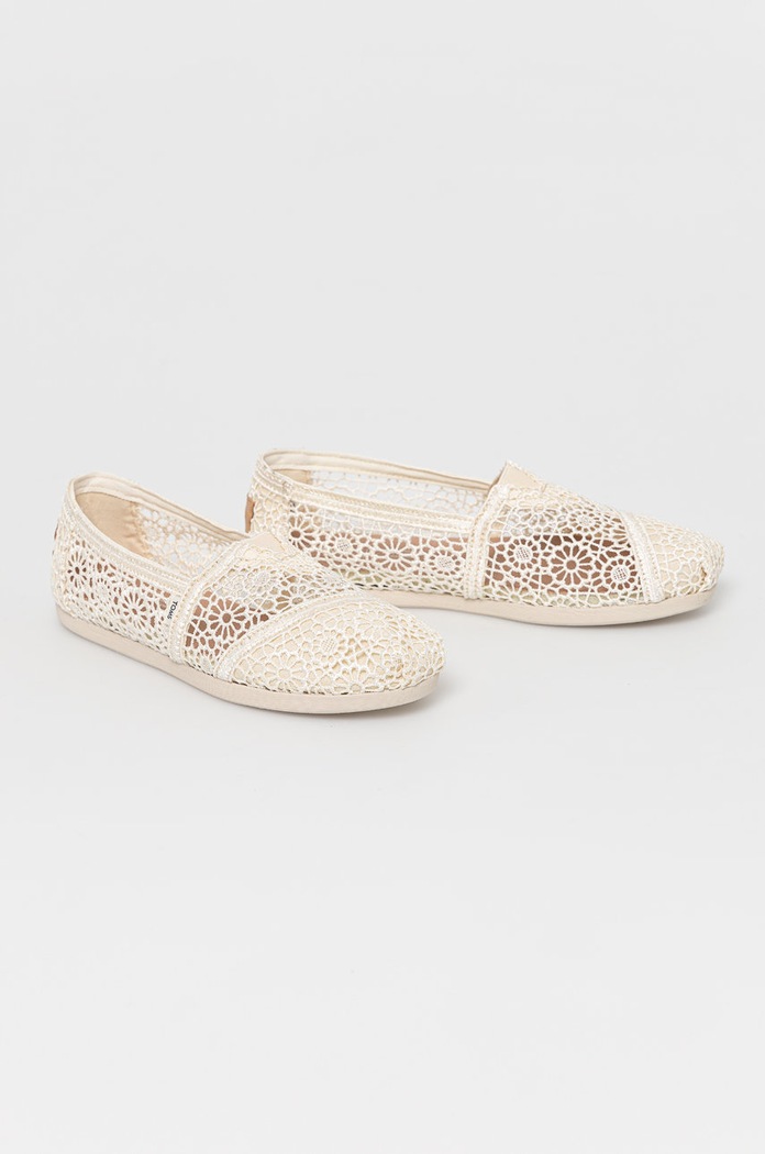 Еспадрили Toms Alpargata Moroccan Crochet Alpargata 10016241 бежов SS26
