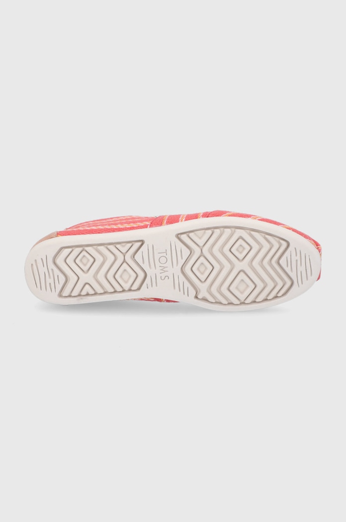 Toms Espadrile Alpargata 10016235 rosu