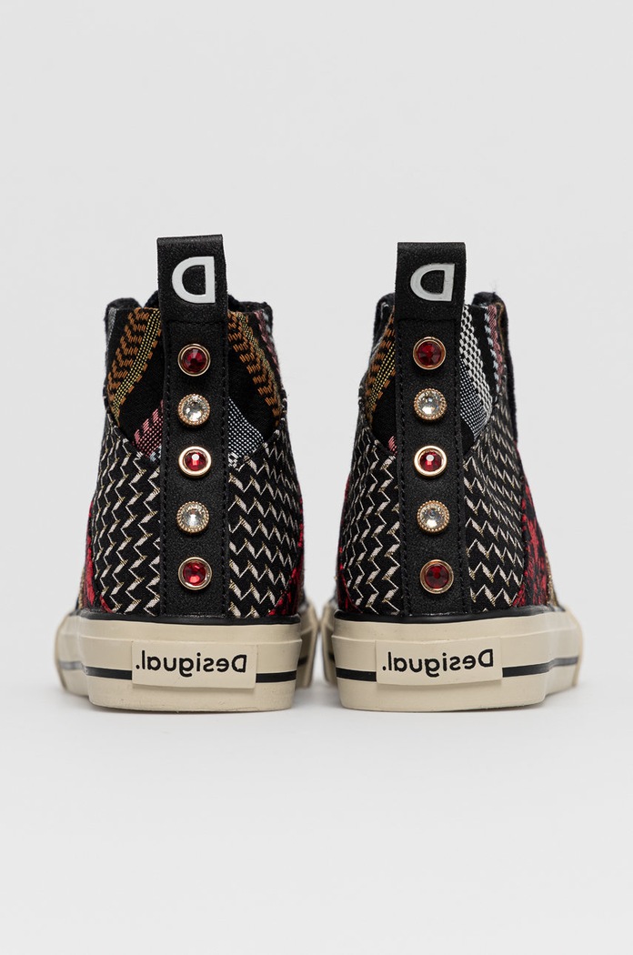 Boty Kecky Desigual 21SSKAX0 černá