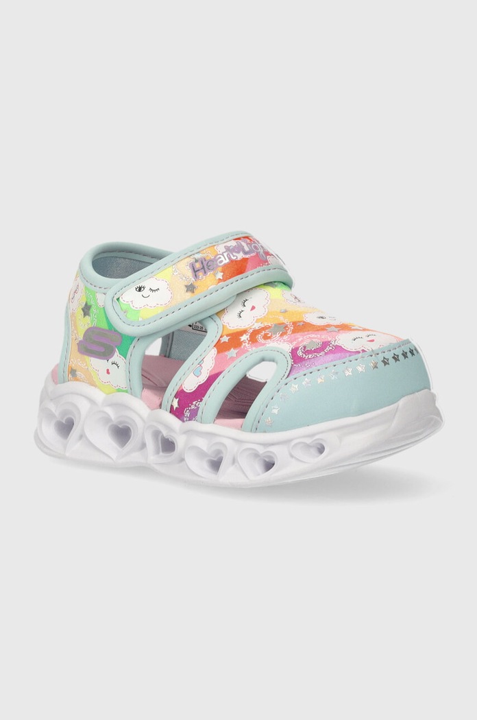 Detské sandále Skechers textilný viacfarebná 302977N