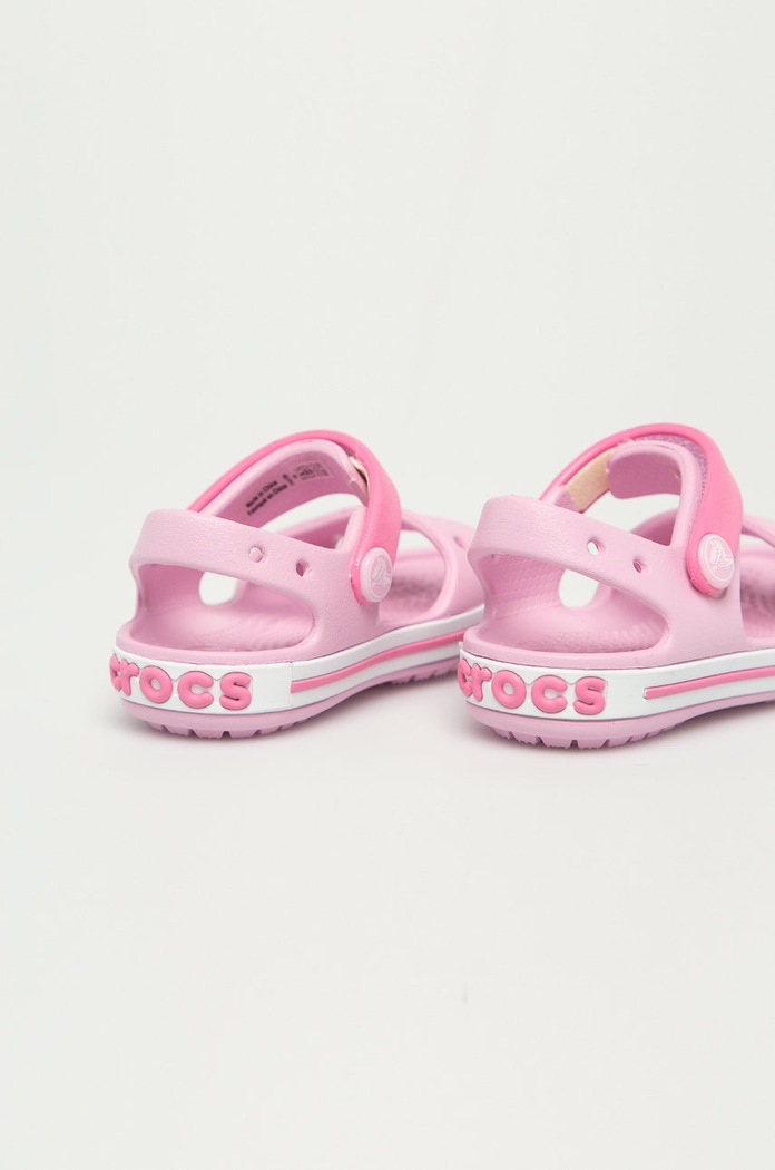Djevojčice Crocs - Dječje sandale CROCBAND.SAND.K.12856.G roza