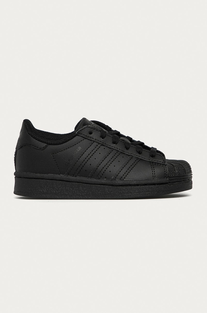 adidas Originals - Gyerek cipő Superstar FU7715 nappa bőr fekete FU7715