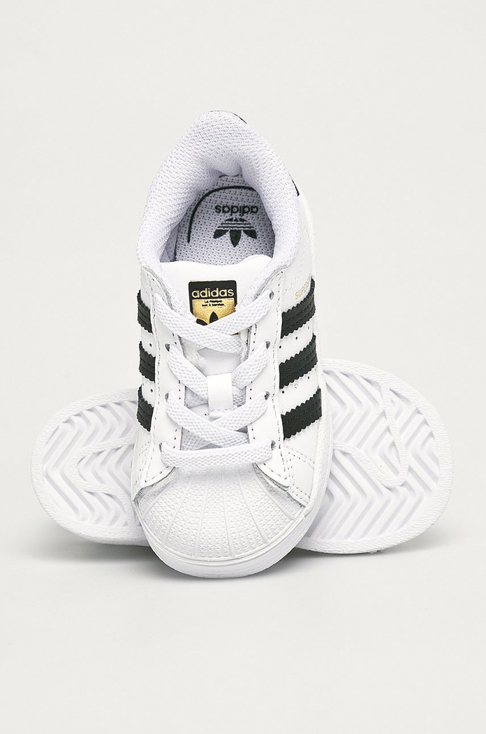 adidas Originals - Dětské boty Suerstar EL I FU7717 bílá FU7717