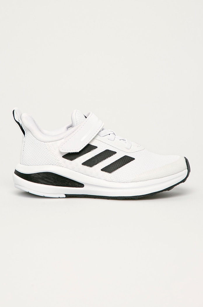 adidas Performance - Dětské boty FortaRun EL K FW2578 imitace kůže bílá FW2578