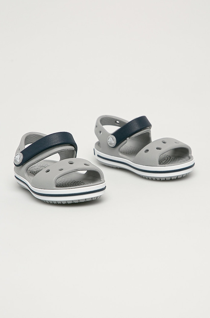 Crocs - Детски сандали CROCBAND.SANDAL.K.12856 сив SS21