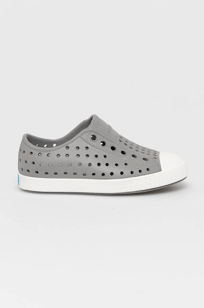 Native tenisówki dziecięce slip on szary JEFFERSON.KIDS.13100100