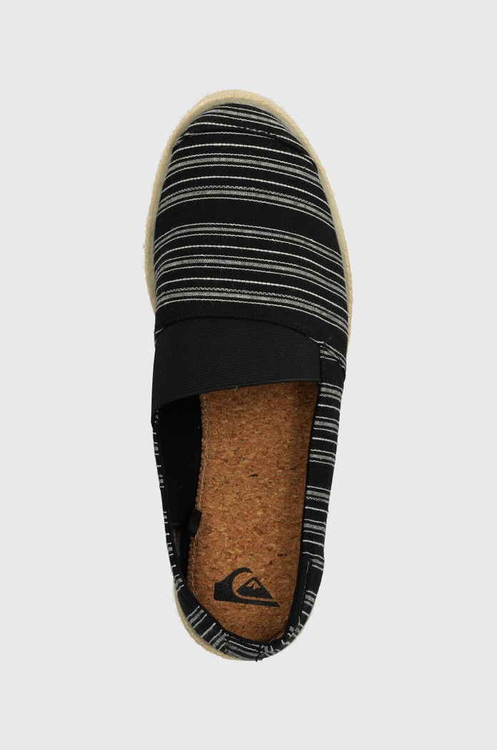 Quiksilver espadrilles fekete AQYS700053