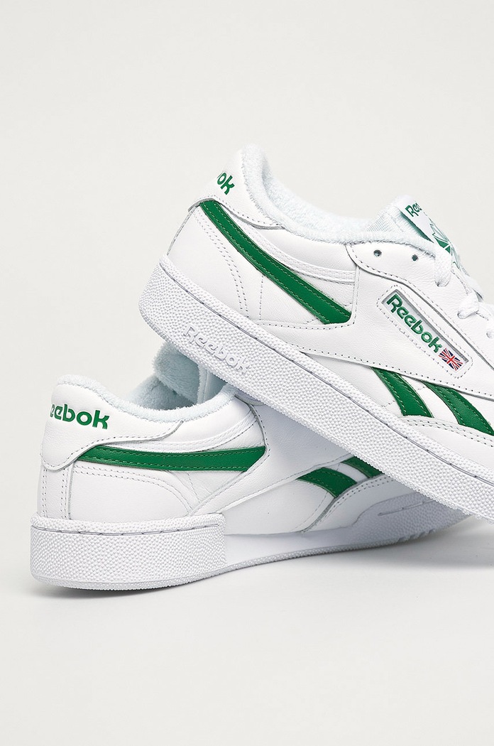 Obuwie Reebok Classic sneakersy skórzane CLUB C REVENGE MU EG9271 biały