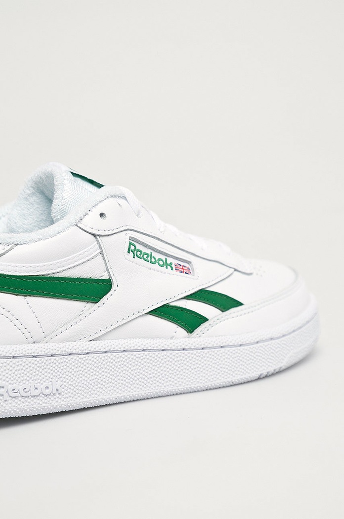 Reebok Classic sneakersy skórzane CLUB C REVENGE MU biały EG9271