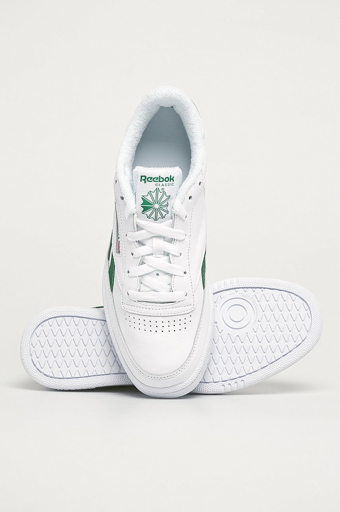 Reebok Classic sneakersy skórzane CLUB C REVENGE MU EG9271 biały