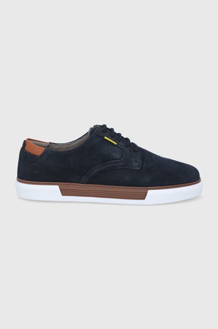 Camel Active Buty zamszowe granatowy 22233788