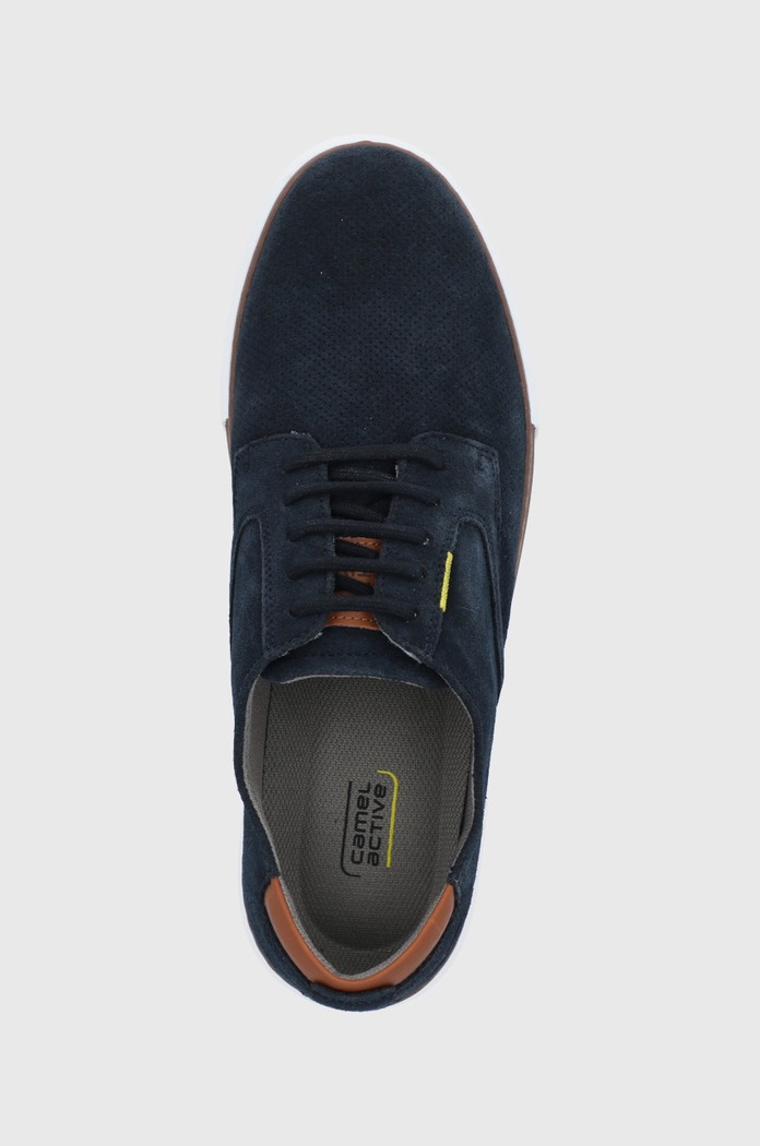 Camel Active Buty zamszowe granatowy 22233788