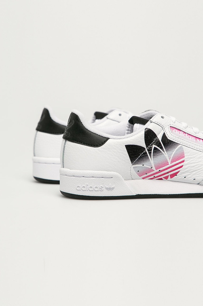 Obuv adidas Originals - Kožená obuv Continental 80 FY5830 FY5830 biela