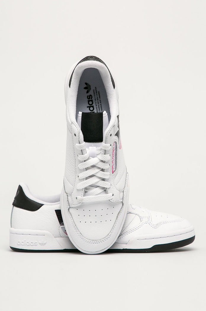 adidas Originals - Kožená obuv Continental 80 FY5830 biela FY5830