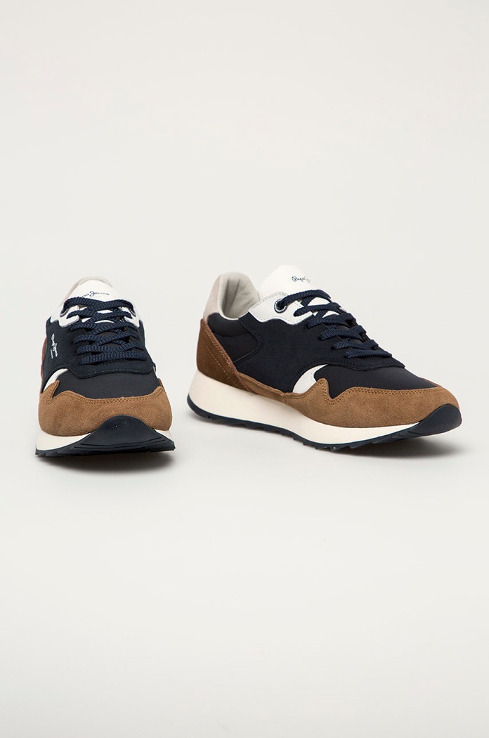 Pepe Jeans - Buty Slab Summer PMS30723 brązowy SS21