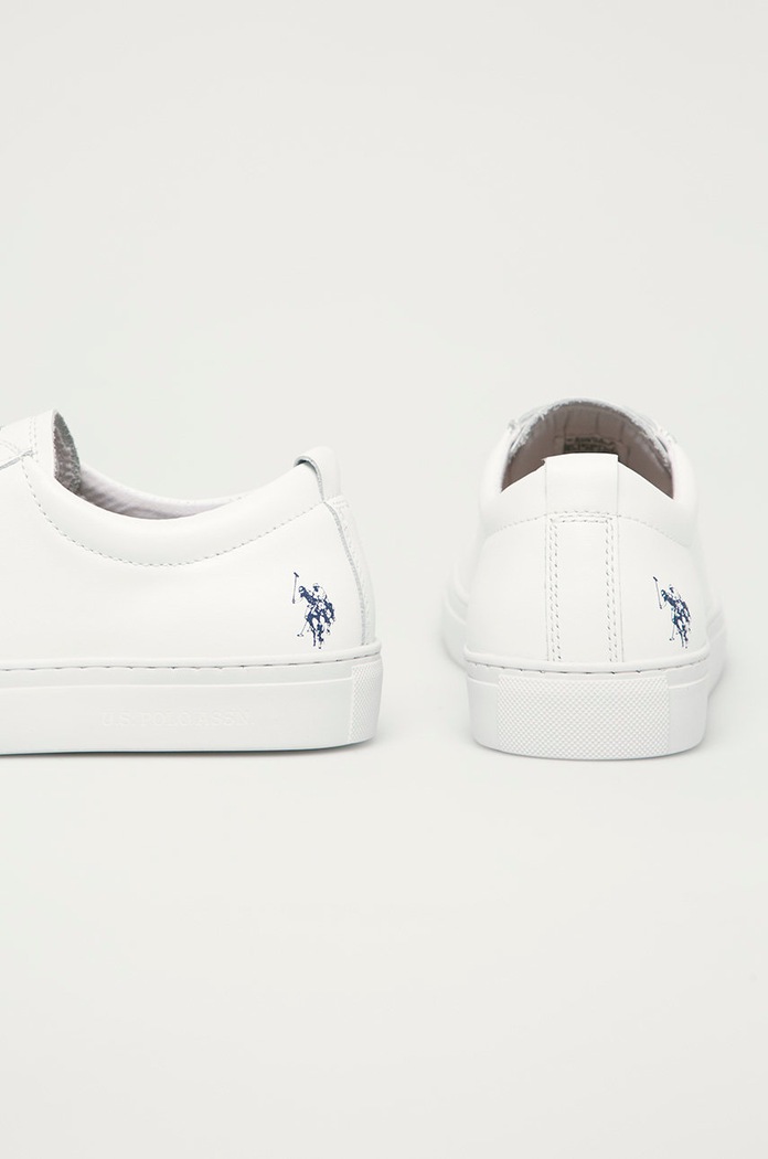 Obuwie U.S. Polo Assn. - Buty skórzane BEKER4158S1.L1 biały