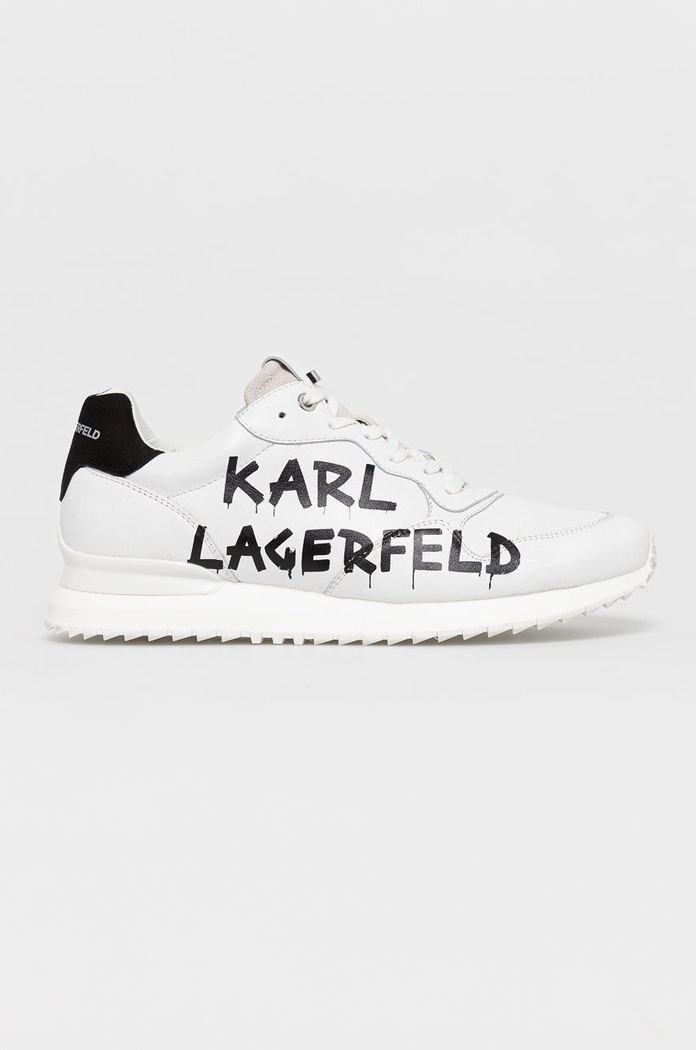 Karl Lagerfeld Buty skórzane KL52915.010 biały KL52915.010
