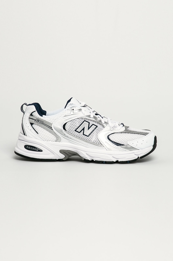 Superge New Balance 530 Imitacija zrnatega usnja siva MR530SG