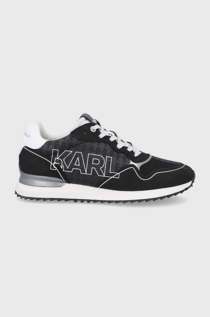 Karl Lagerfeld Pantofi textil negru KL52920.400