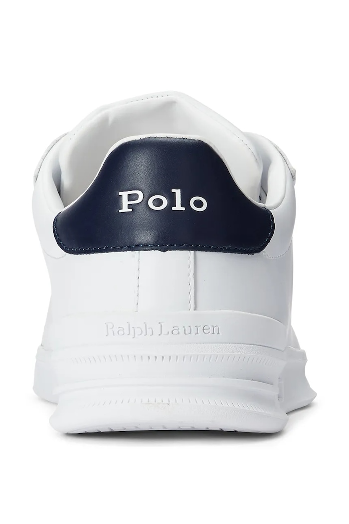Δερμάτινα παπούτσια Polo Ralph Lauren λευκό 809829824003