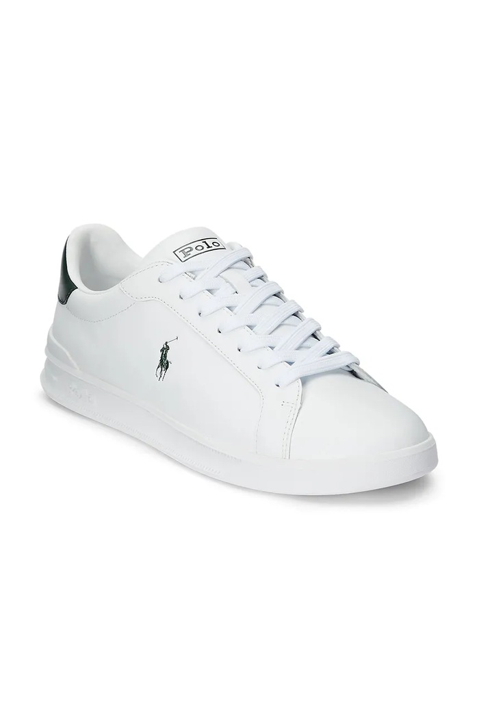 Kožené boty Polo Ralph Lauren 809829824004 bílá SS25