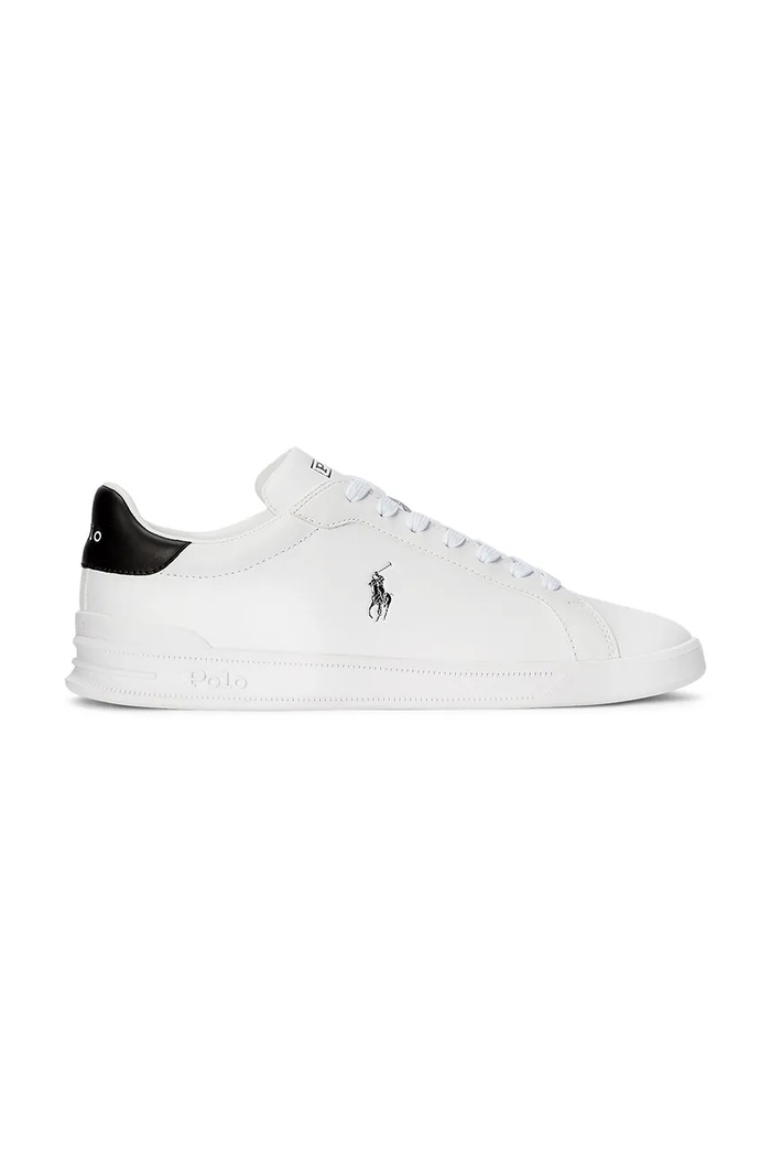 Kožené boty Polo Ralph Lauren bílá 809829824005
