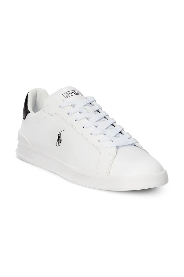 Kožené boty Polo Ralph Lauren 809829824005 bílá AA00