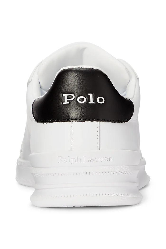 Kožené boty Polo Ralph Lauren bílá 809829824005