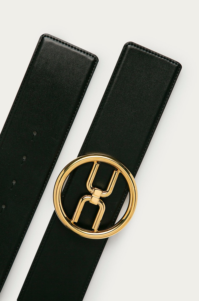 Elisabetta Franchi - Pasek CT11S11E2 czarny SS21