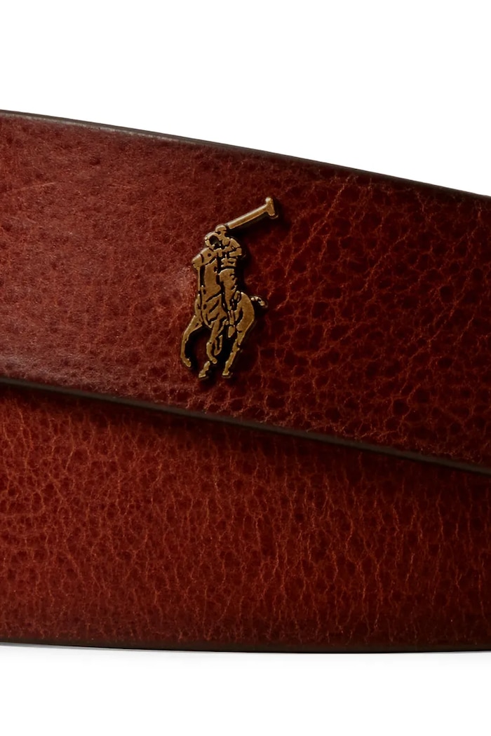 Kiegészítők Polo Ralph Lauren férfi bőr öv 405826042002 barna