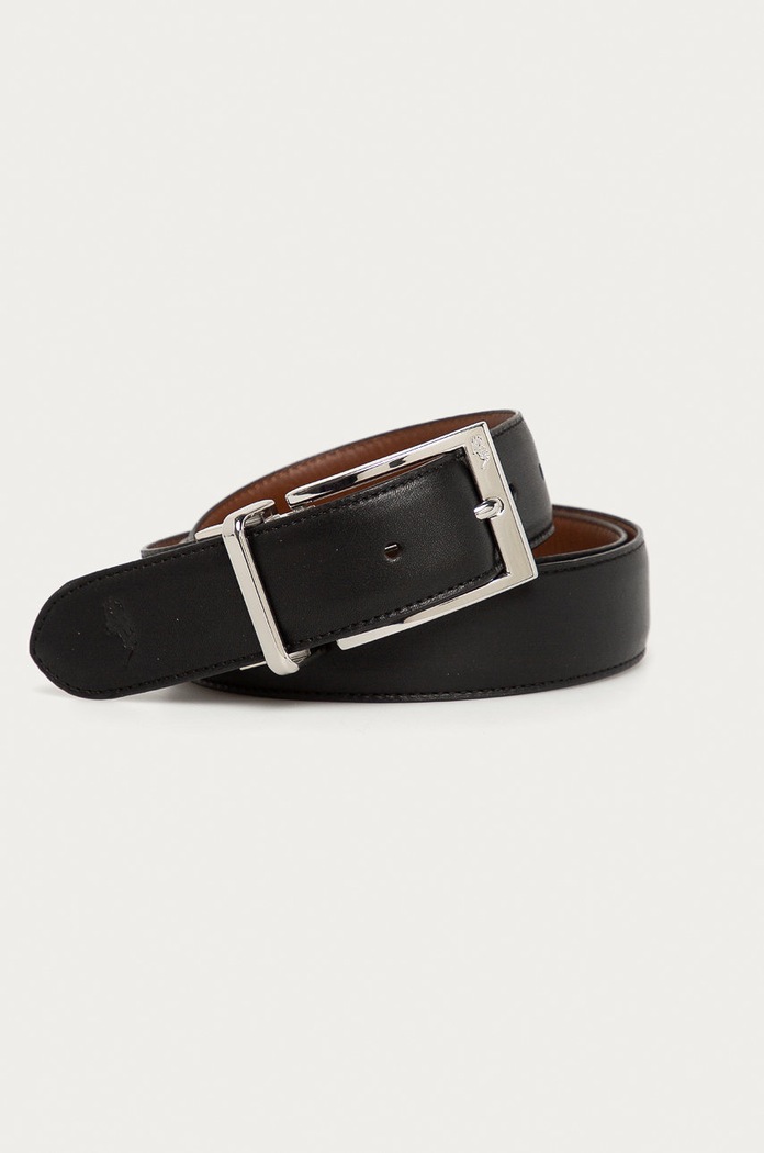 Polo Ralph Lauren - Δερμάτινη ζώνη μαύρο 405800535001