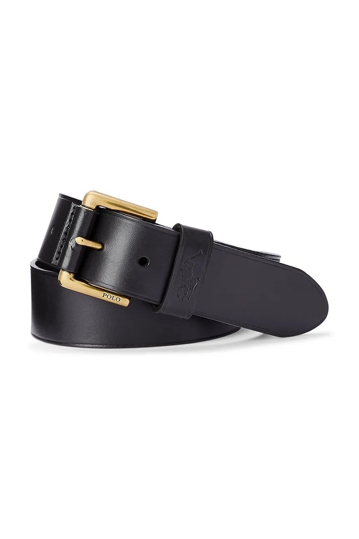 Polo Ralph Lauren bőr öv fekete 405820098002