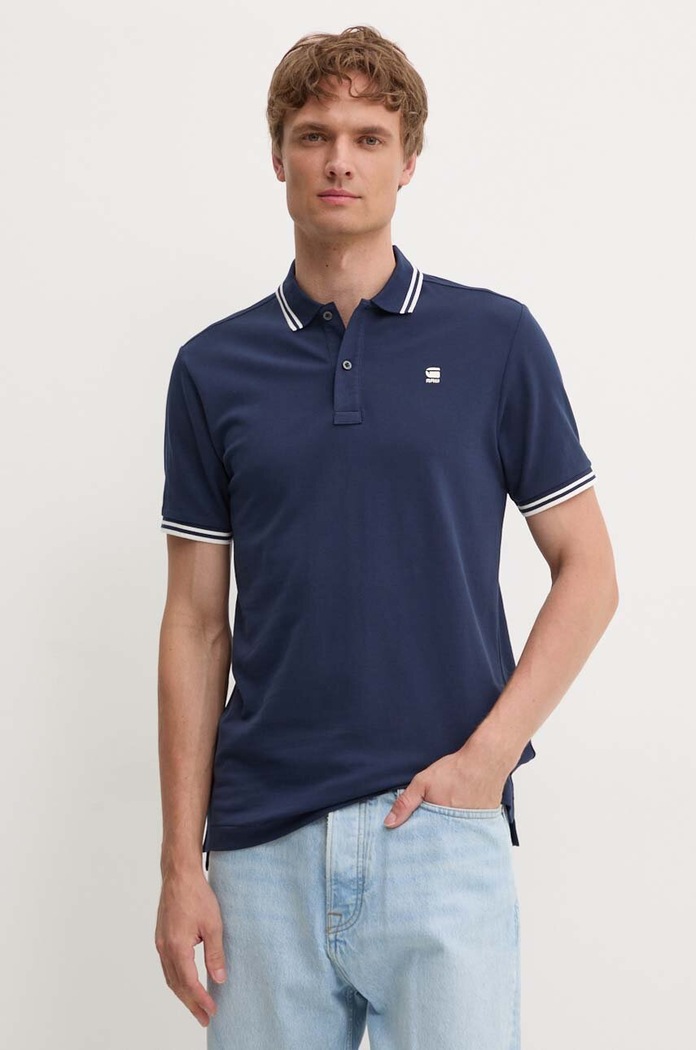 G-Star polo Dunda slim niebieski D17127.5864