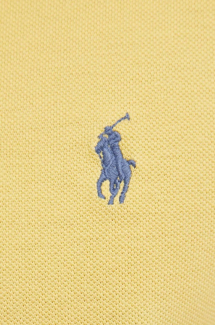 Polo Ralph Lauren polo tričko pánske bavlnené 710536856 žltá