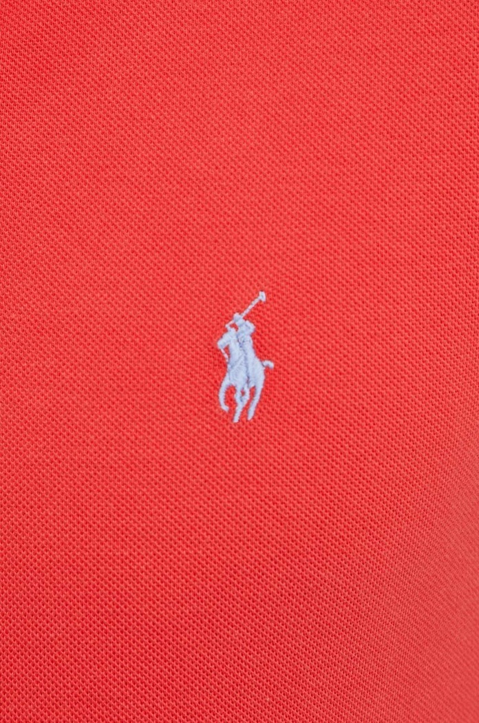 Polo Ralph Lauren polo tričko pánske bavlnené 710536856 červená