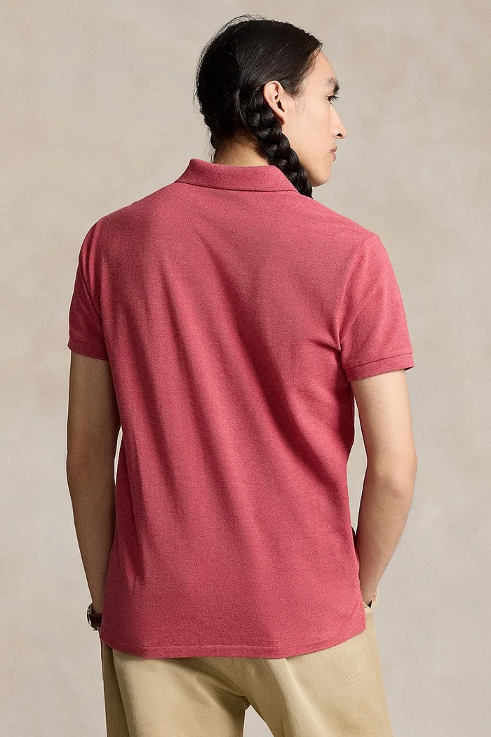 Polo Ralph Lauren Polo męskie bawełniane 710536856 czerwony SS26