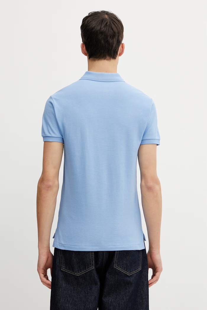 Ρούχα Polo Ralph Lauren πόλο ανδρικό βαμβακερό 710536856 μπλε