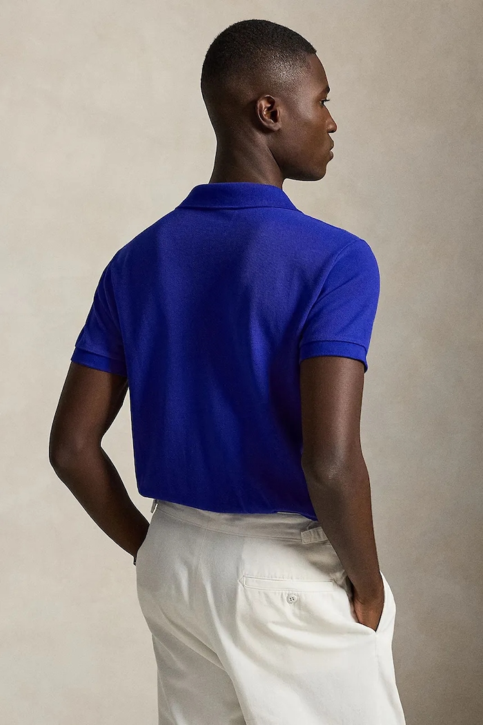 Polo Ralph Lauren πόλο ανδρικό βαμβακερό 710536856 μπλε SS26