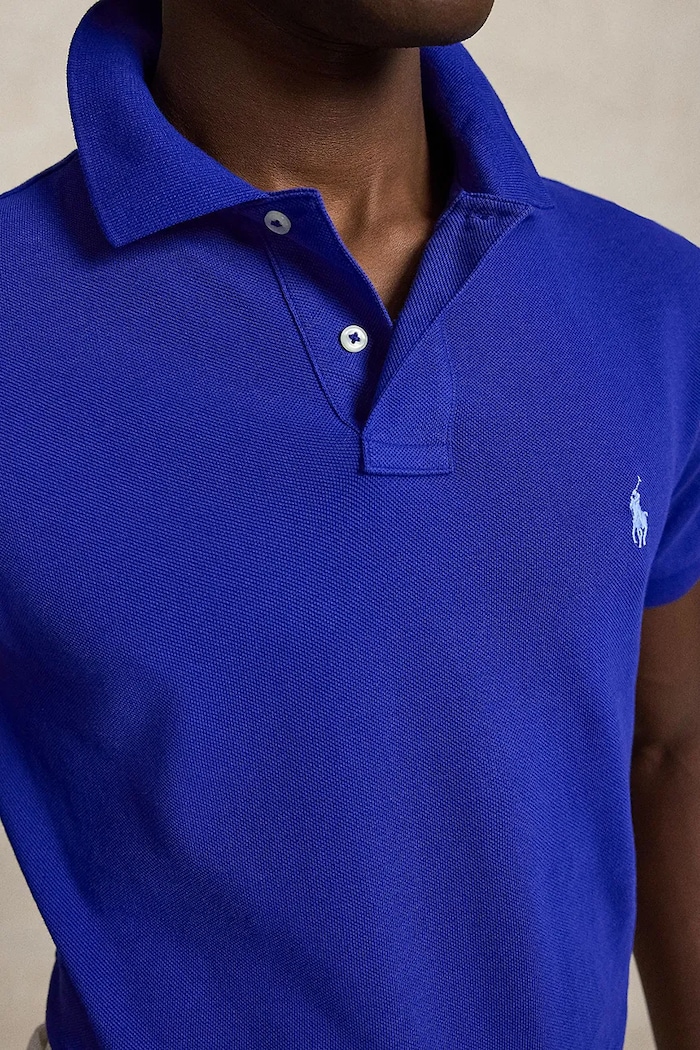 Polo Ralph Lauren πόλο ανδρικό βαμβακερό μπλε 710536856