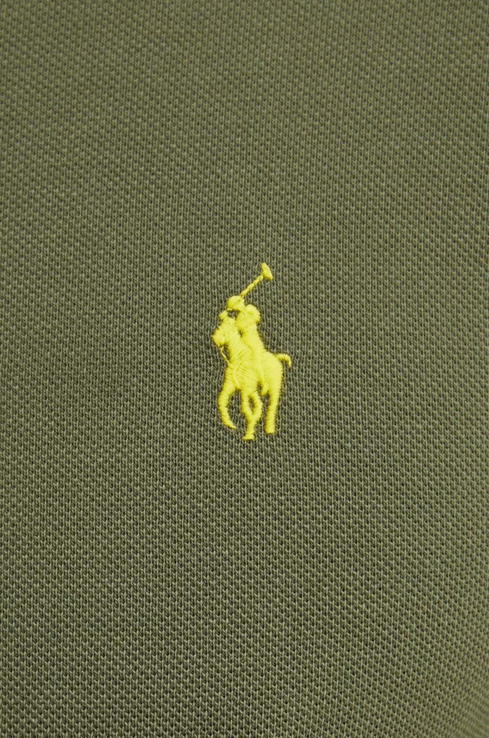 Polo Ralph Lauren polo tričko pánske bavlnené 710536856 zelená