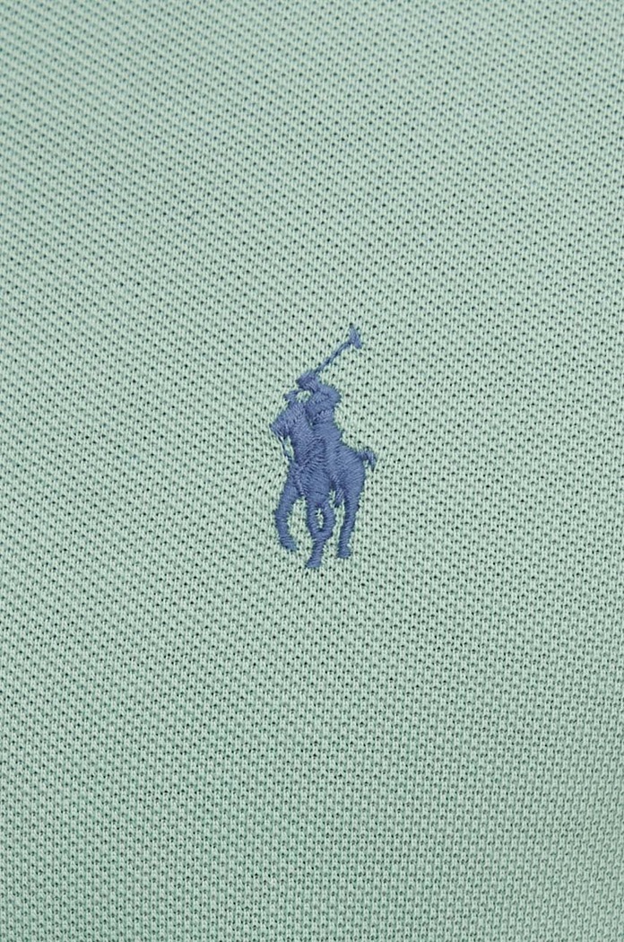 Polo Ralph Lauren polo tričko pánske bavlnené 710536856 zelená