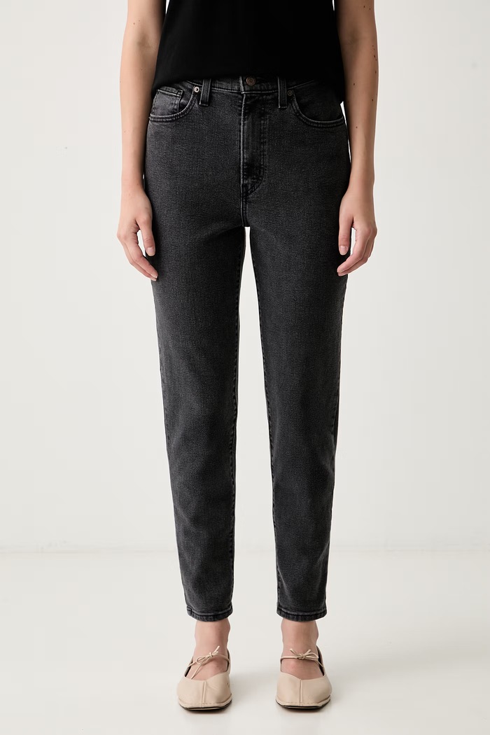 Levi's mom kavbojke ženske YOUTH HIGH WAISTED TAPER siva 26986.0000