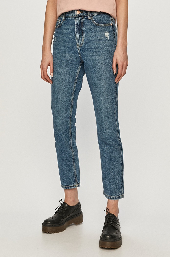 Only - Jeansy Emily Planet friendly niebieski 15223609
