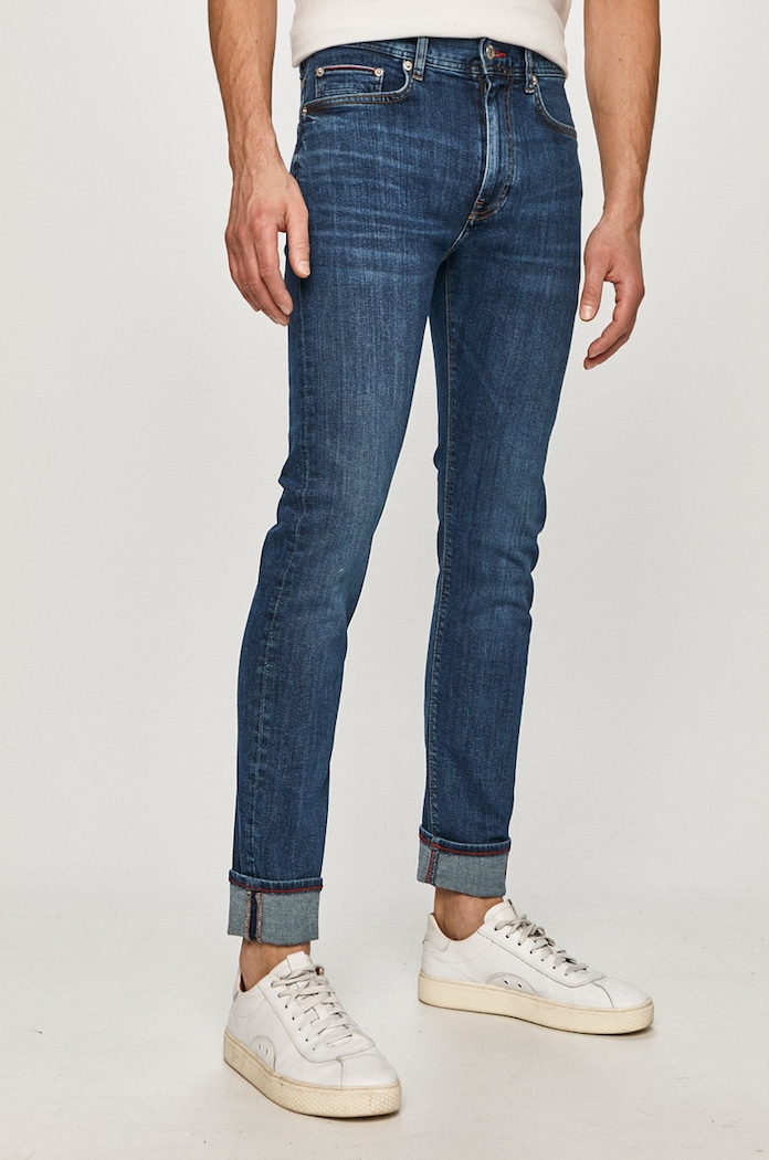 Tommy Hilfiger - Džíny Bleecker modrá MW0MW18279.4891