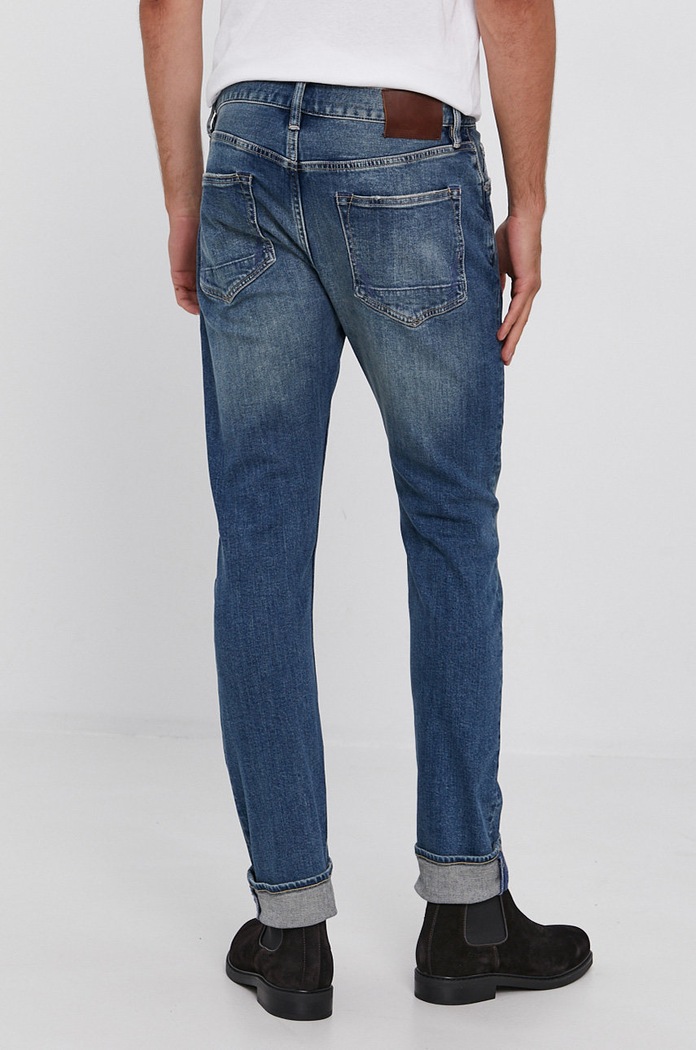 Odzież AllSaints Jeansy REX ME006U niebieski