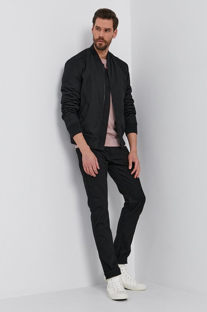 HUGO Jeansy 734 50435576 50435576 czarny AA00